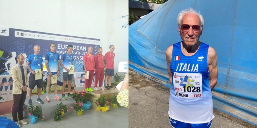 CAMPIONATI EUROPEI MASTER DI ATLETICA LEGGERA SU STRADA: ECCELLENTI RISULTATI PER  ROMEO TIGRE E LEONARDO SERENA