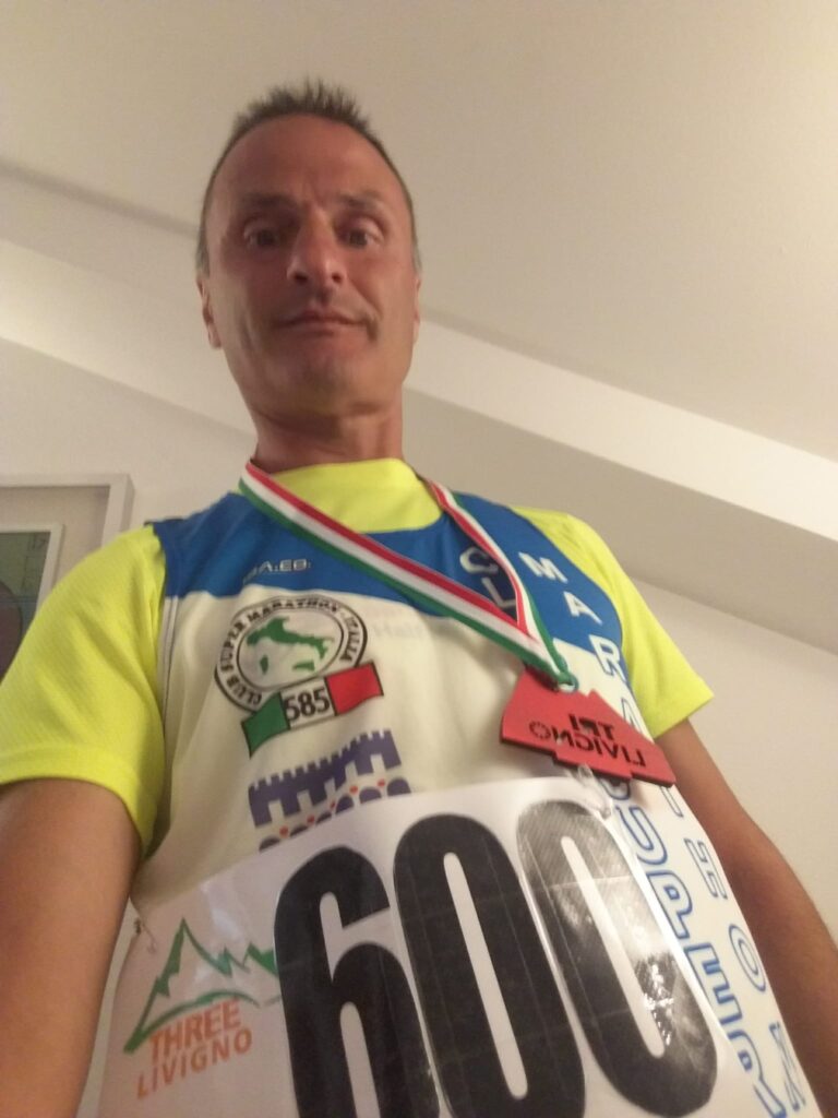 MASSIMO FALEO TAGLIA IL TRAGUARDO DELLE 600 MARATONE