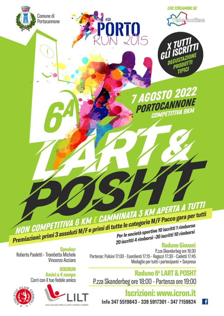 6^ LART & POSHT: CLASSIFICHE