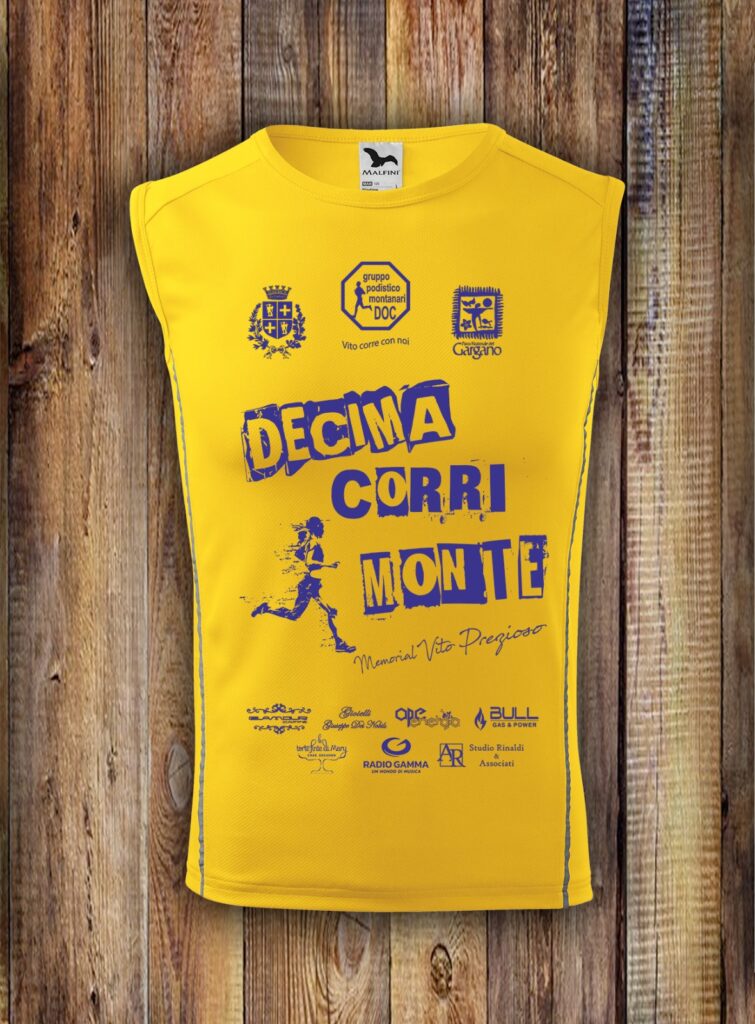10^ CORRIMONTE: LA MAGLIETTA UFFICIALE!