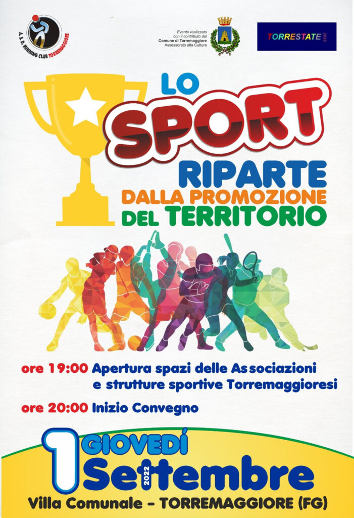 CONVEGNO “LO SPORT RIPARTE DALLA PROMOZIONE DEL TERRITORIO
