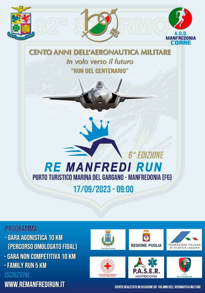 6^ Edizione Re Manfredi Run…..ci siamo!