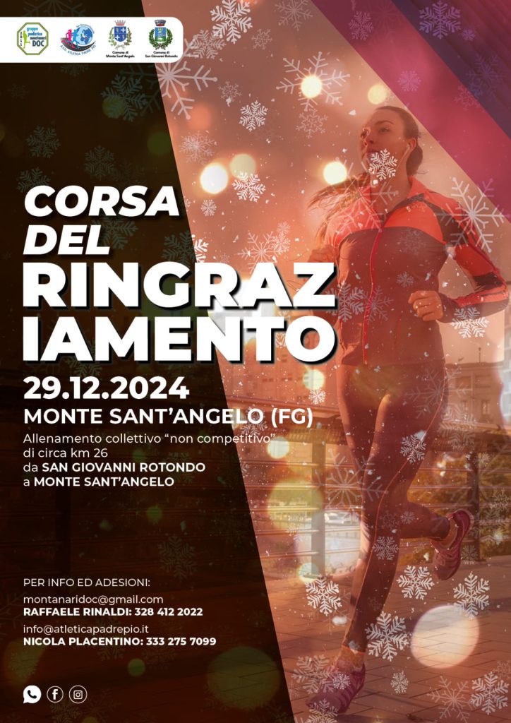 CORSA DEL RINGRAZIAMENTO 2024