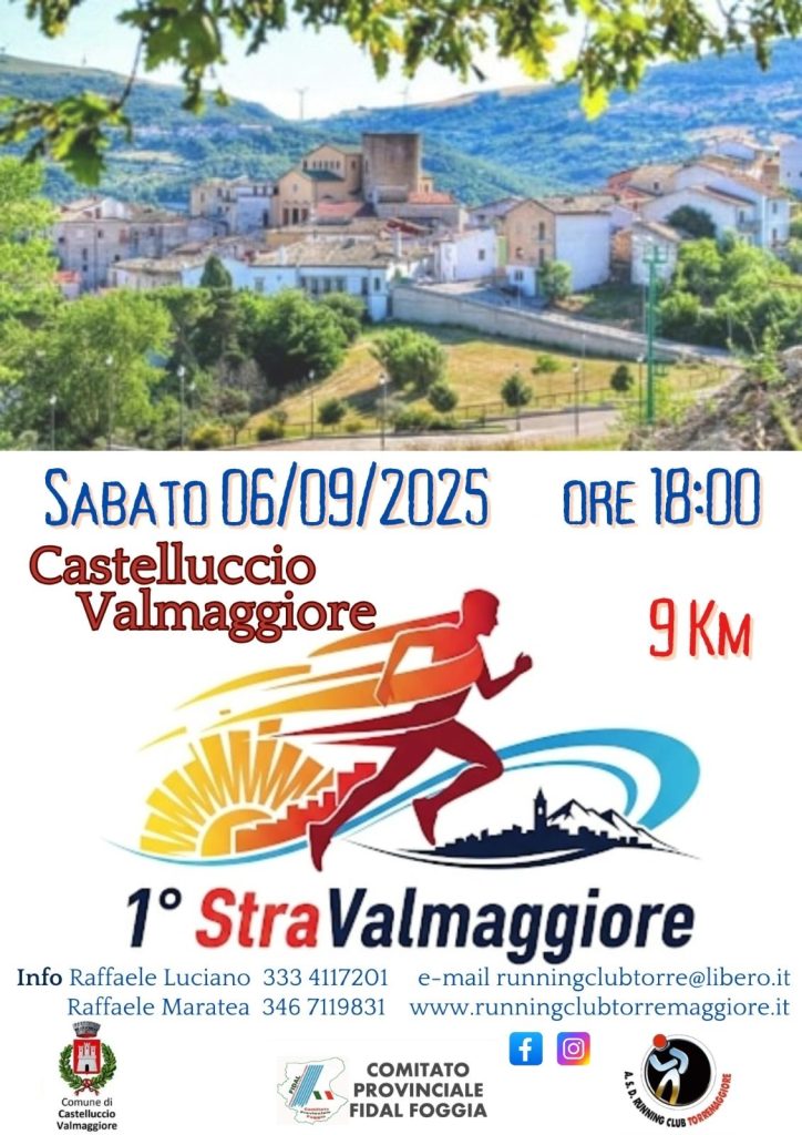 TUTTO PRONTO PER LA PRIMA STRAVALMAGGIORE