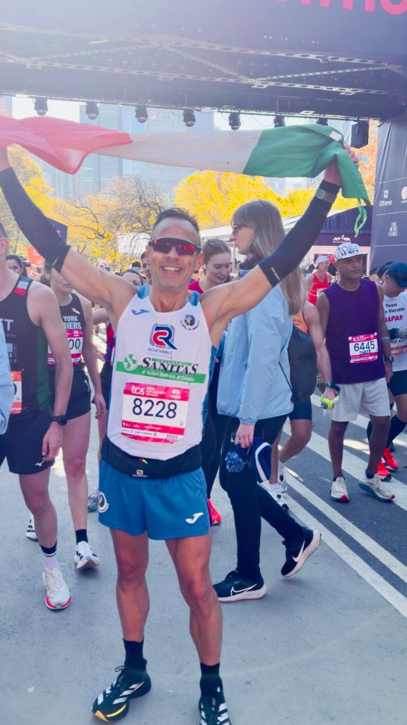 DONATO LECCESE MARATONETA A STELLE E STRISCIE