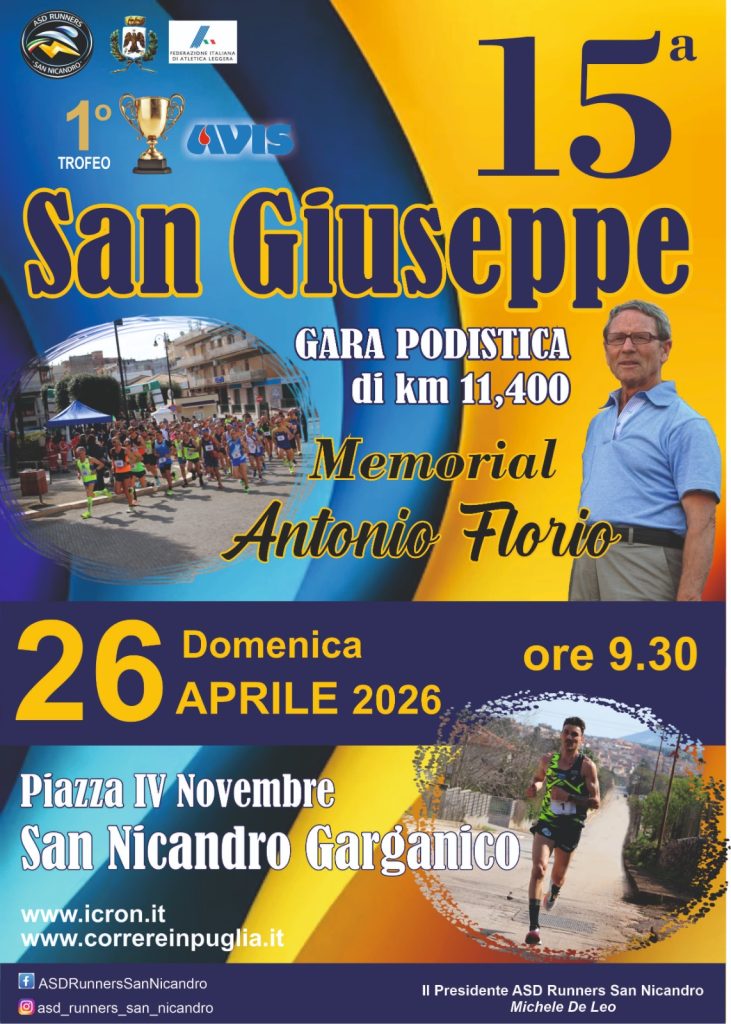 A SAN NICANDRO GARGANICO TORNA LA STORICA 15^ SAN GIUSEPPE