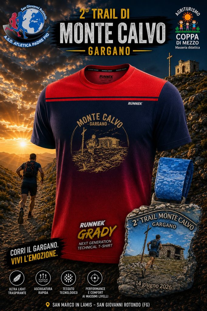 SFIDA AD ALTA QUOTA NEL CUORE DEL GARGANO: TUTTO PRONTO PER IL TRAIL DI MONTE CALVO