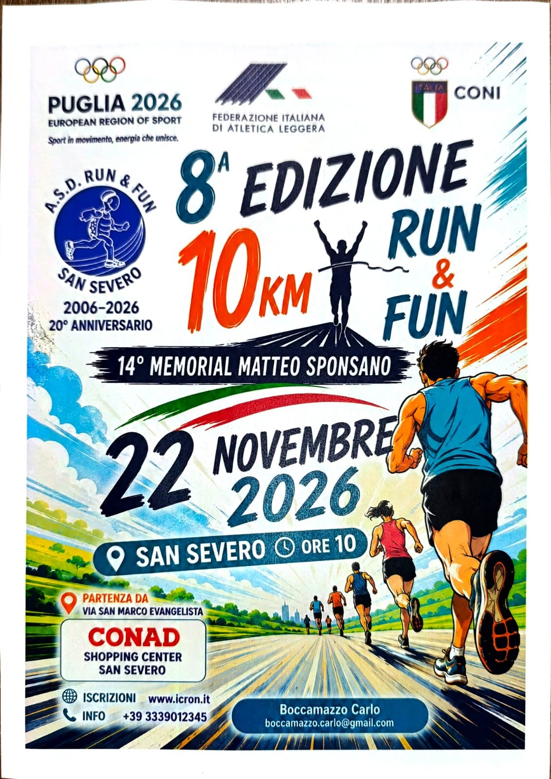 8^ 10 KM RUN & FUN