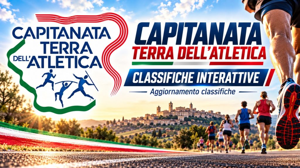 CAPITANATA TERRA DELL’ATLETICA 2026: CLASSIFICHE AGGIORNATE DOPO LA 9ª PROVA