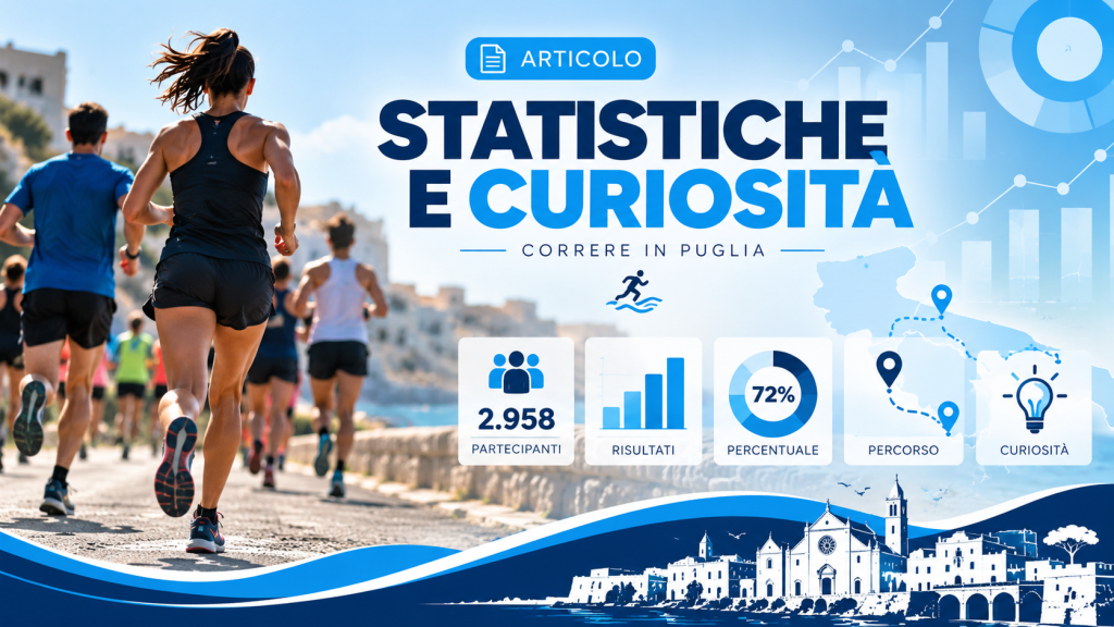 Articolo statistiche e curiosità - Correre in Puglia