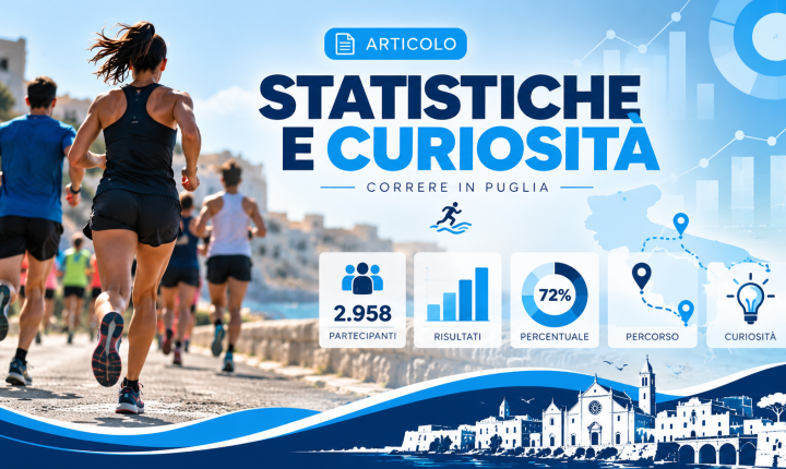 Articolo statistiche e curiosità - Correre in Puglia