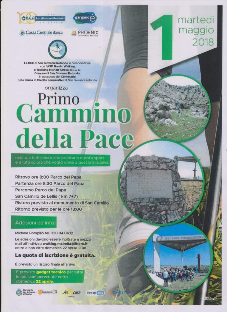 PRIMO CAMMINO DELLA PACE A SAN GIOVANNI ROTONDO