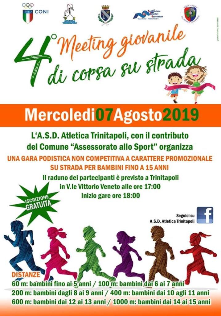 A TRINITAPOLI MEETING GIOVANILE DI CORSA SU STRADA