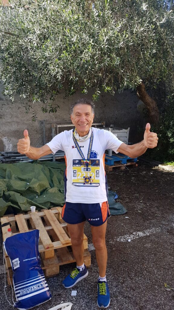 FRANCESCO SCANZANO VICE-CAMPIONE ITALIANO DI MARATONA
