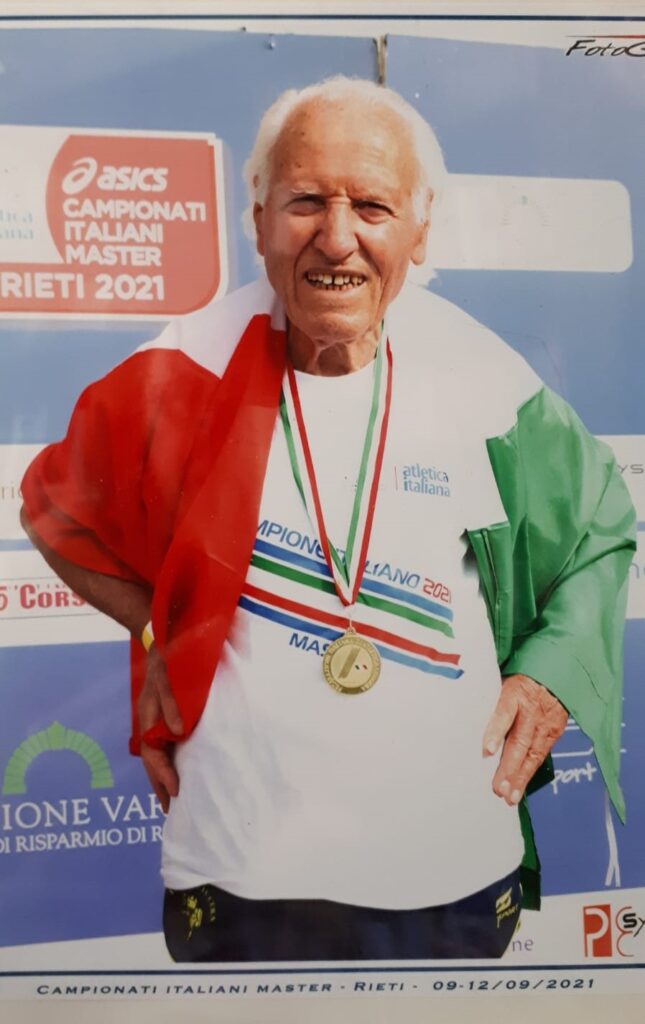 LEONARDO SERENA CAMPIONE ITALIANO 1500MT CATEGORIA SM80