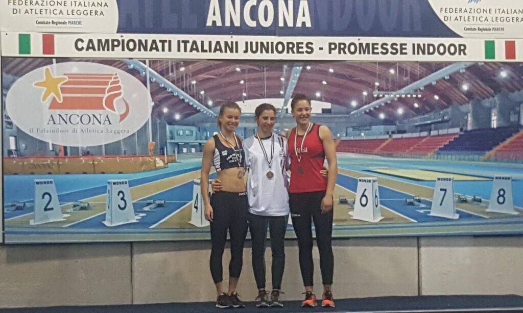 Medaglia di bronzo per Federica Triunfo ai Campionati Italiani di Atletica Leggera