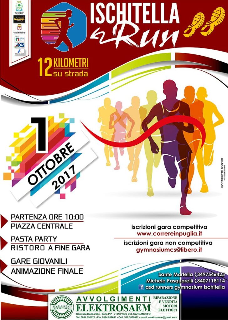 ECCO IL PERCORSO DELLA 1^ISCHITELLA RUN