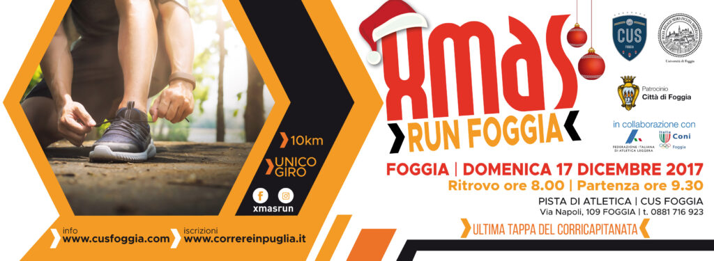 1^ CHRISTMAS RUN FOGGIA