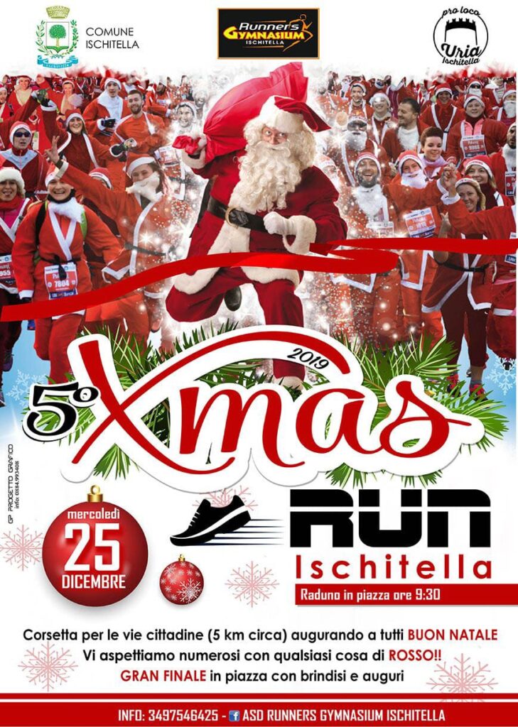 A NATALE AD ISCHITELLA VI ASPETTA LA 5^ XMAS RUN