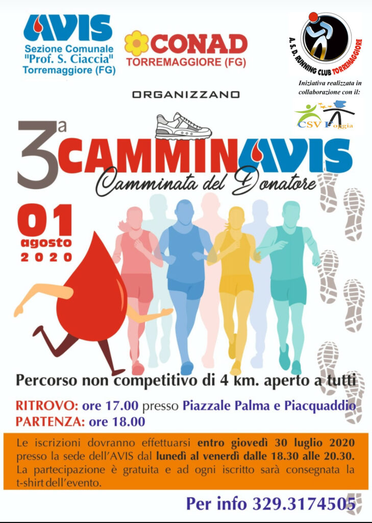 A TORREMAGGIORE TORNA LA CAMMIN-AVIS