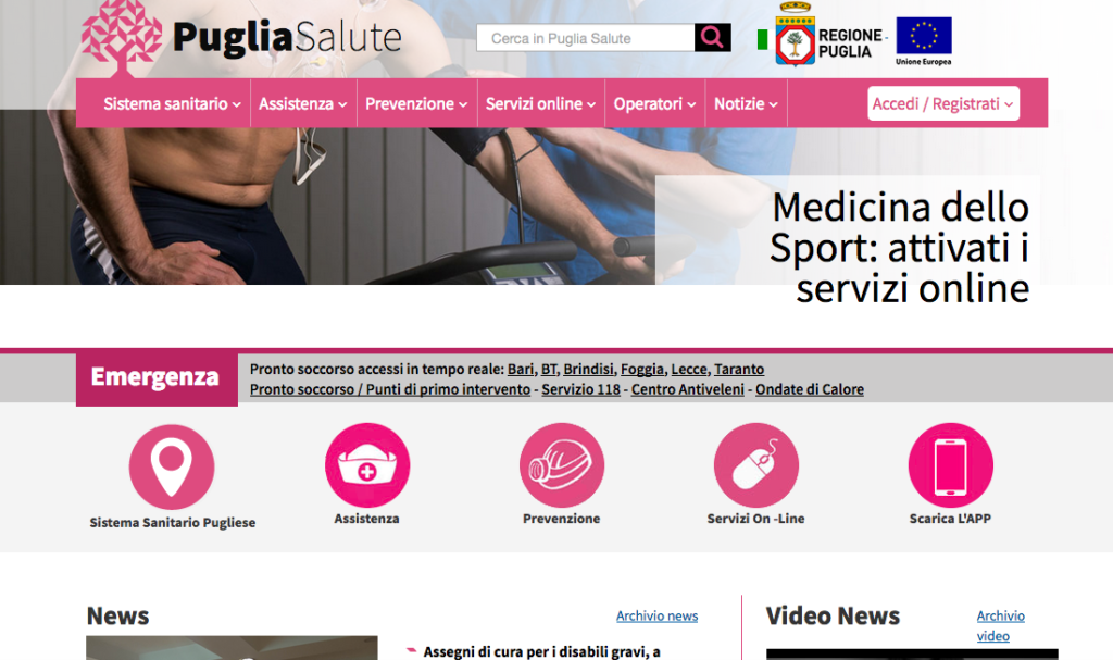 Visite medico sportive, per le società Pugliesi l’iter diventa online